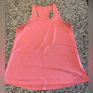Active workout tank top with mesh back!